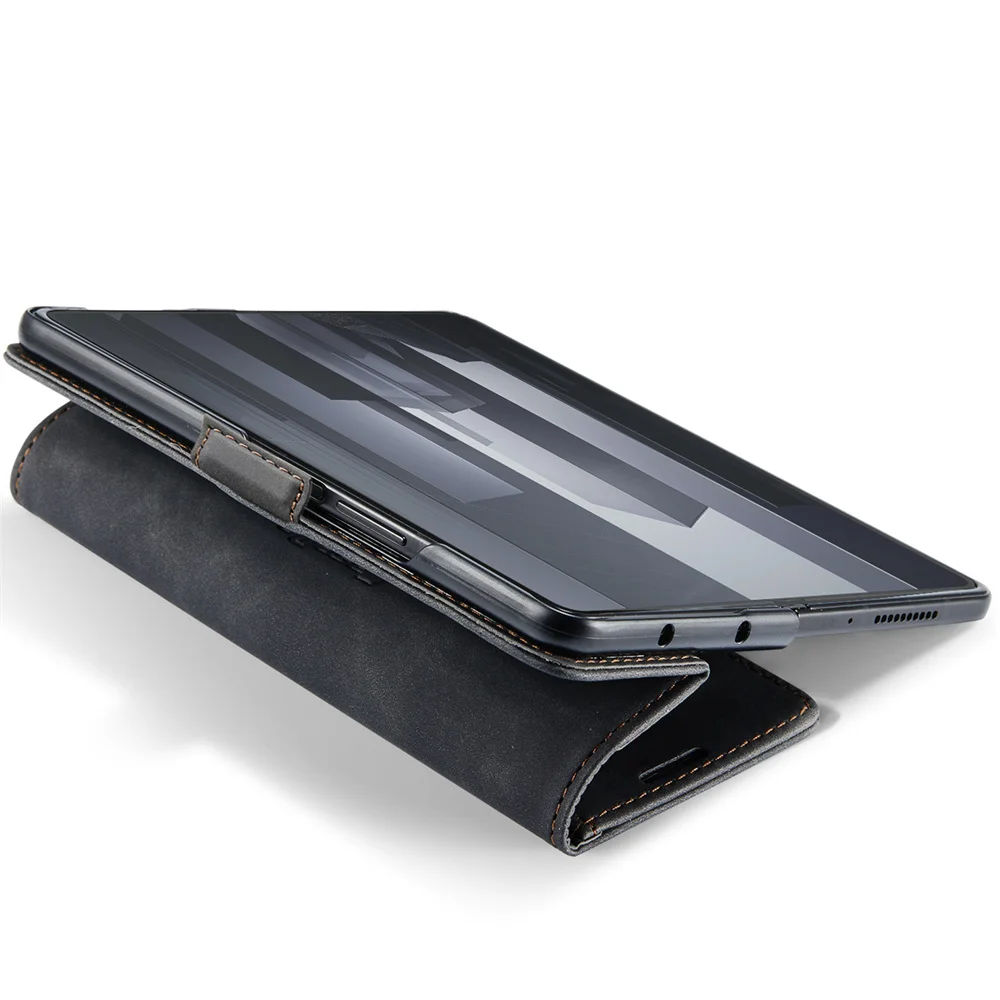 Wallet Case for Samsung Galaxy Z Fold 7 6 Fold5 4 Leather Flip Purse Book Coque Retro Vintage Card Slots Rfid Blocking