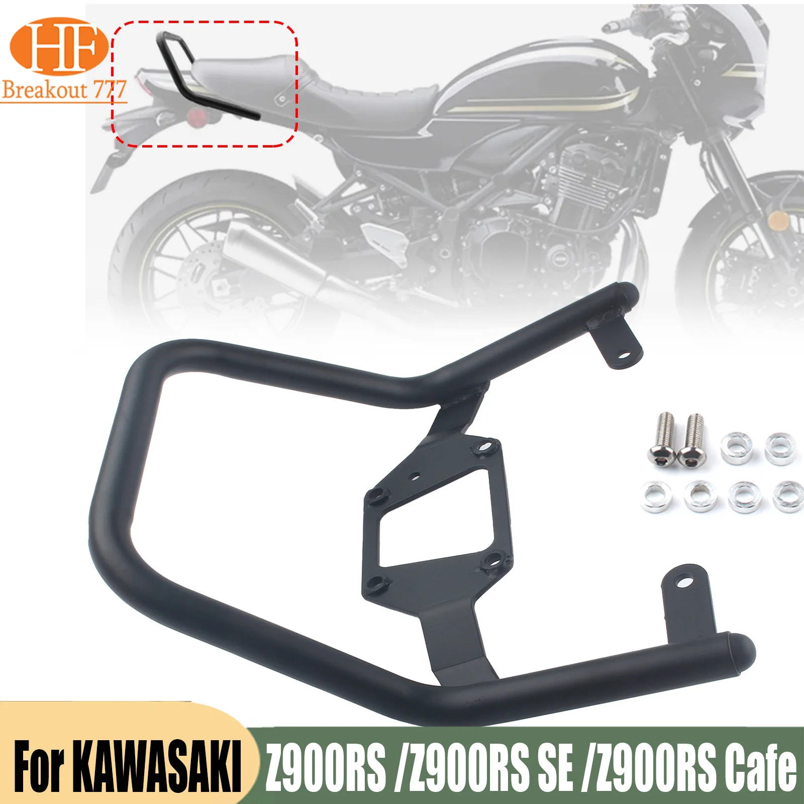 per-kawasaki-z900rs-z900rs-se-z900rs-cafe-sedile-posteriore-bracciolo-bar-passeggero-grab-rail-rack-barra-di-montaggio-posteriore