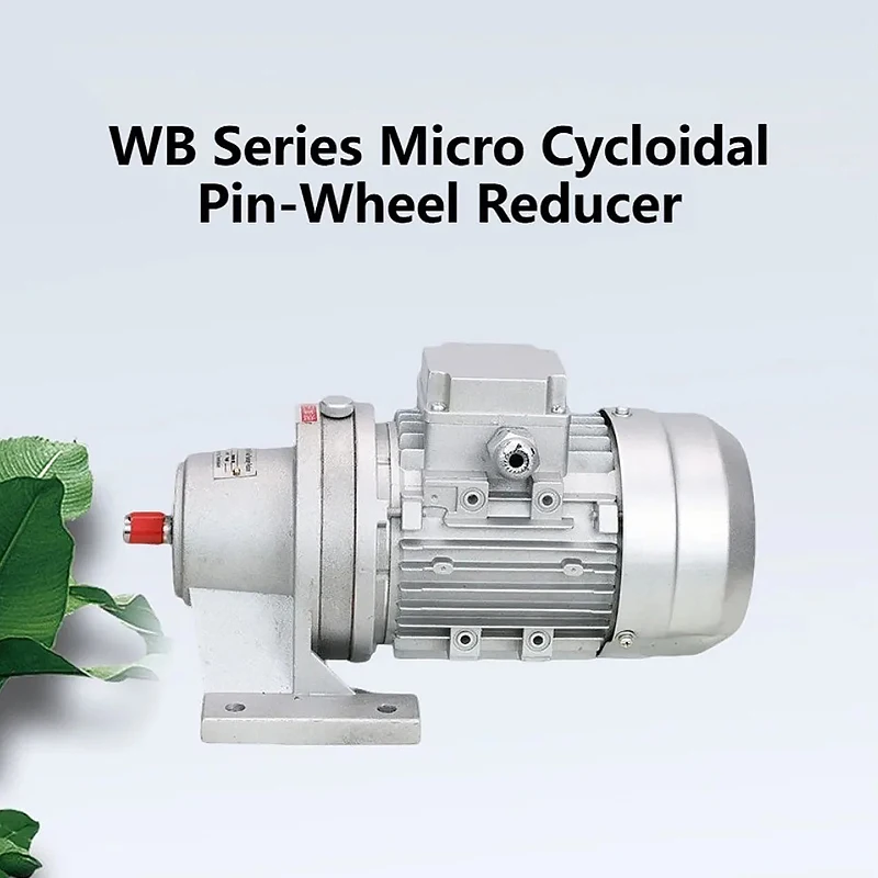 WB120 Mini Cycloidal Pinwheel Reducer Horizontal Gear Motor High Torque Low Noise Industrial Mechanical Transmission Spare Parts