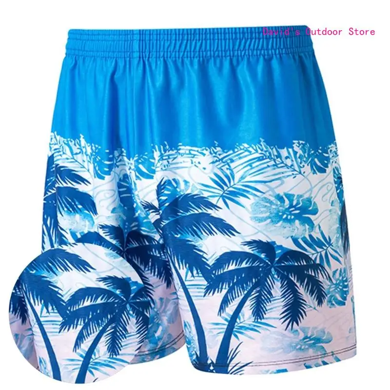 Celana Pendek Renang Pria Cepat Kering Celana Pendek Pantai Bunga Celana Renang Boardshort X3UA