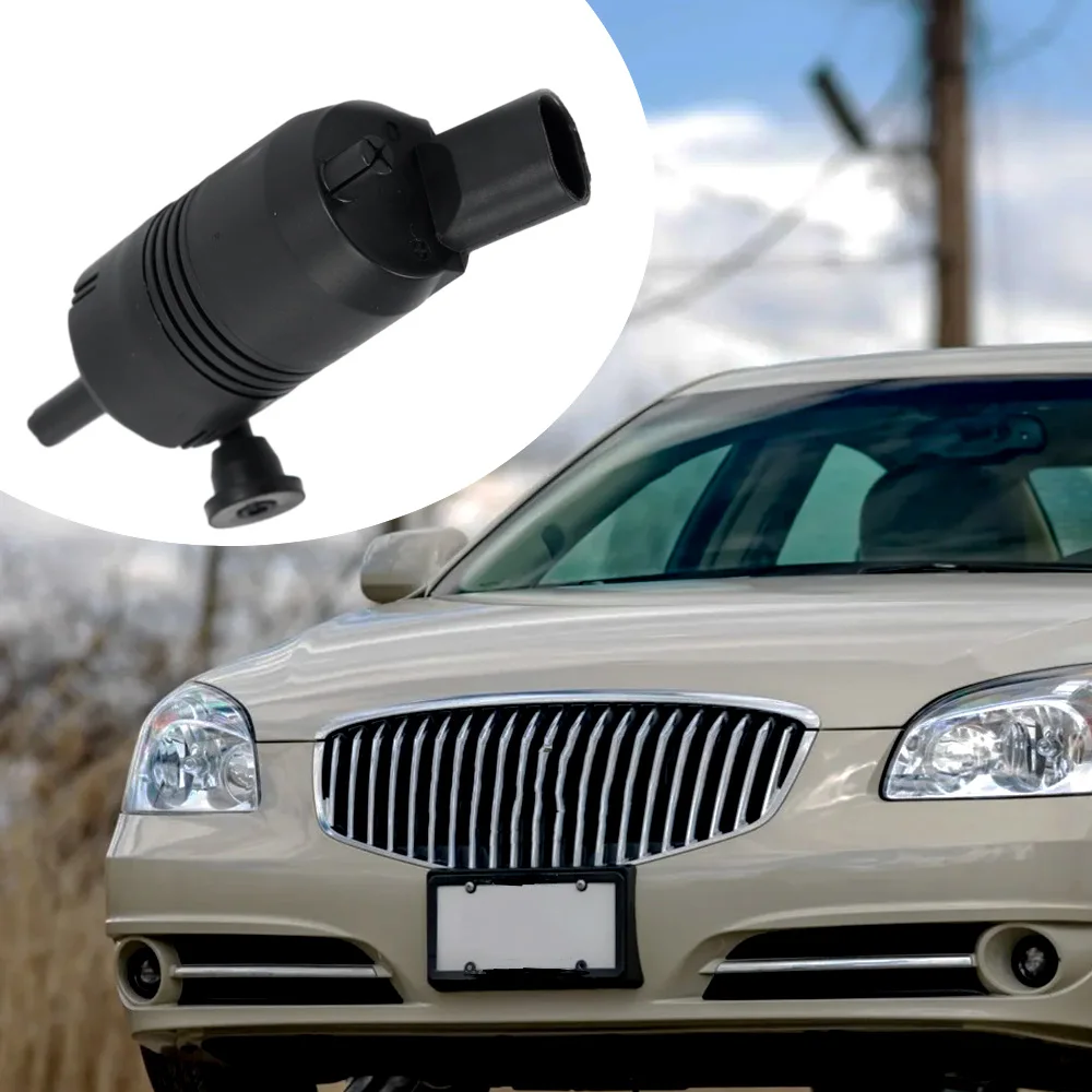 

Windshield Windscreen Washer Pump for Chevrolet Impala Pontiac Grand Prix Cadillac DTS Buick Lucerne 23491875 372695