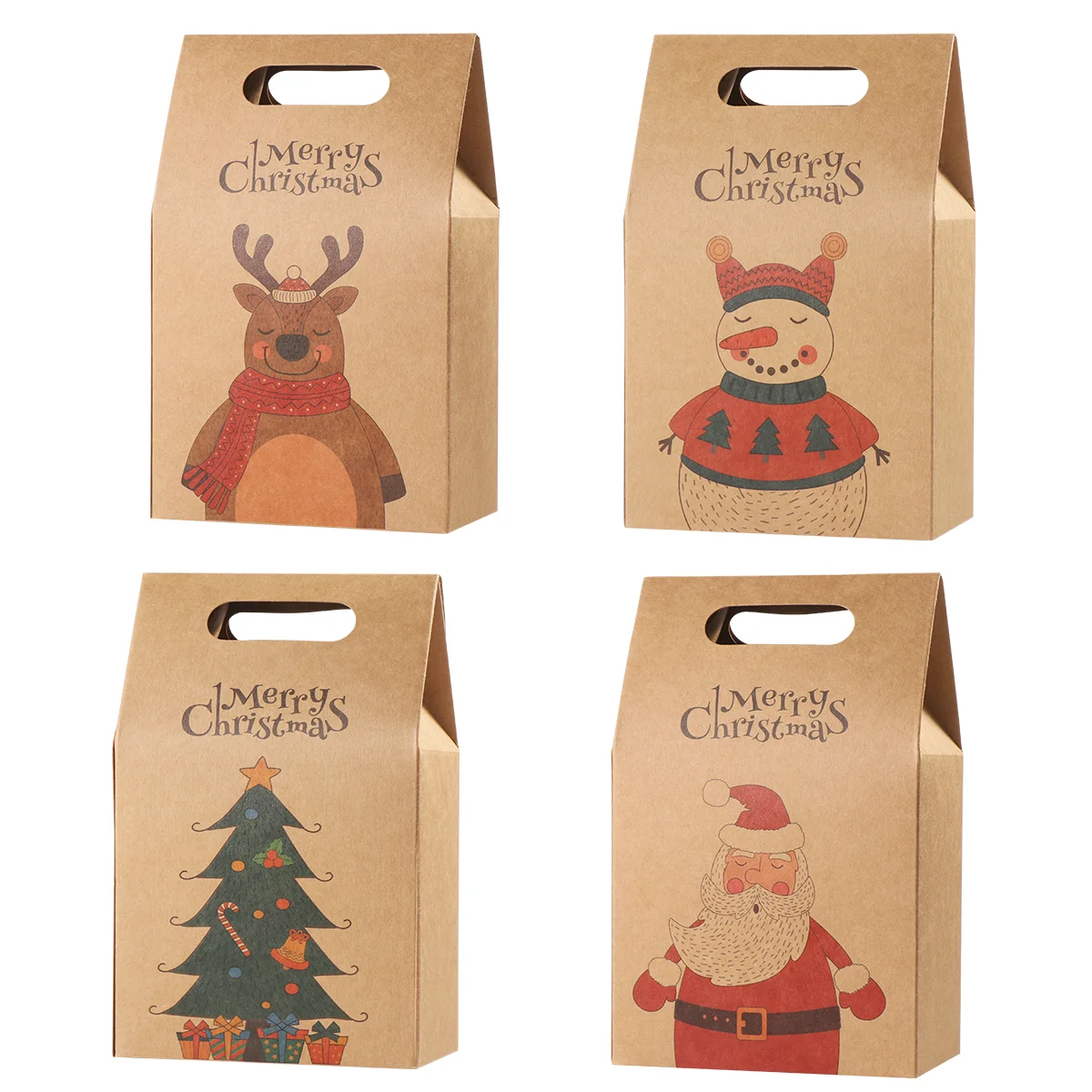 

Loot Bags Small Christmas Pastry Boxes Birthday for Presents Candy Treat Goodie Party Gift Pouches Child