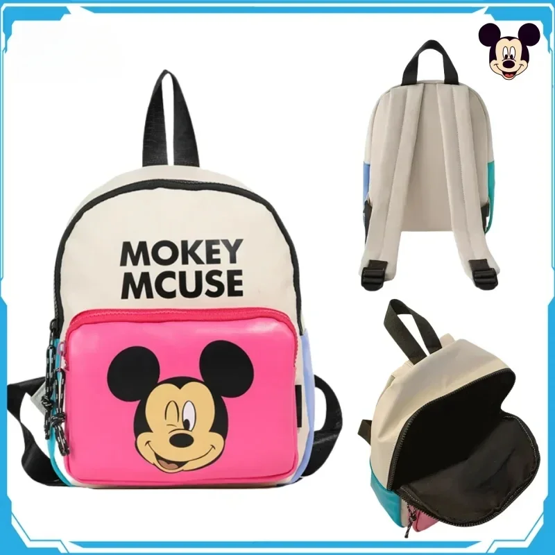 Disney Children's Backpacks Touring Classes Lunch Package Student Picnic Kits Cartoon Girl Knapsack Cute Bag Holiday Gifts