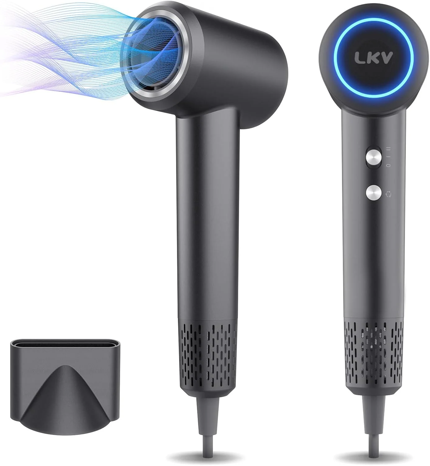 Fast Hairdryer Professional High Speed Hair Dryer Hot Brush Styler 110000rpm Ionic Plasma Ion Hair Dryer Household