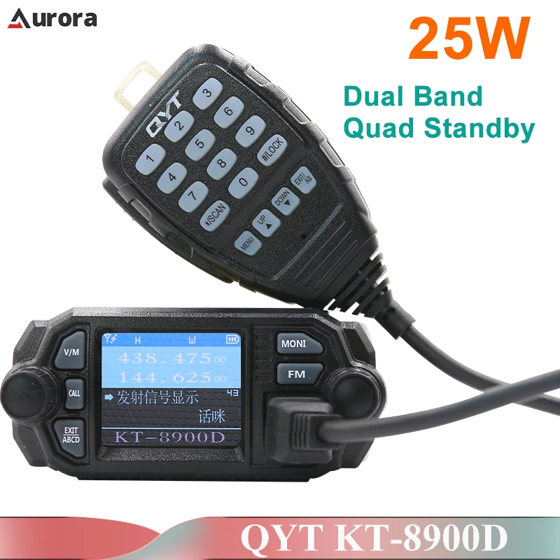 Recensione e Valutazione del QYT KT-8900D: Il Radiotrasmettitore Portatile per Uso Professionale e Amatoriale