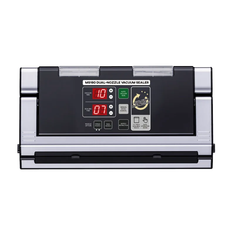 MS180 Electric Vacuum Sealer Packaging Machine For Home Kitchen For Sealing Fresh  For Food Preservation Commercial