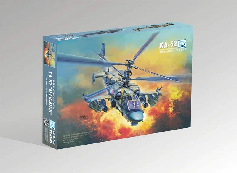 Kit de modelo de sonho DM720024 Força Aérea Russa KA-52 "Alligator" gunship 1/72 aeronave