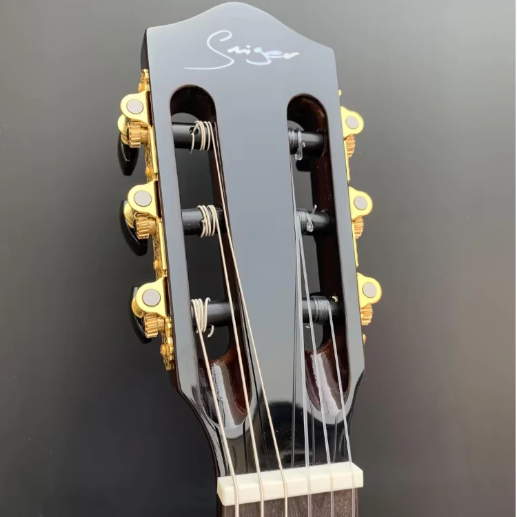 Wholesale Smiger High Gloss alice nylon string guitar classical Electric classical Guitar for sale