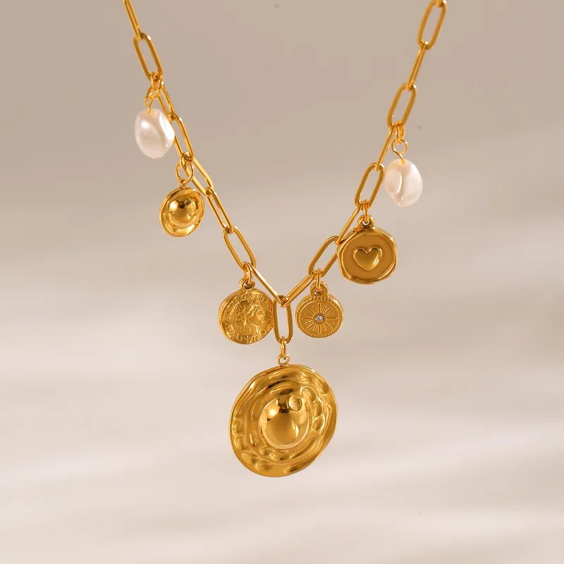 

Новое, популярное, многослойное колье-чокер в нишевом дизайне, высококачественное, в стиле легкой роскоши, универсальное.