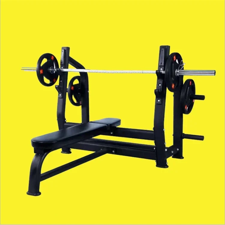 Flat Bench Press Workout Gym Weight Bench Press Commercial Gym Fitness Equipment Weight Flat Bench