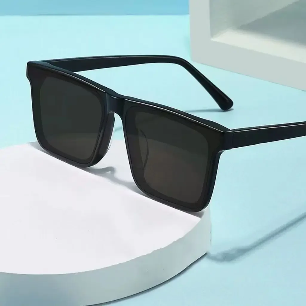 Sunglasses Men Driving UV Protection New Sunglasses Online Celebrity Box Fashion Glasses Visual Clarity Reduce Glare Color