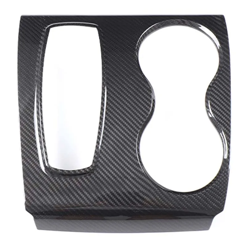 

Real Carbon Fiber For Honda Pilot Ridgeline Passport 2016-2022 Car central control gear water cup frame cover Car Accessories
