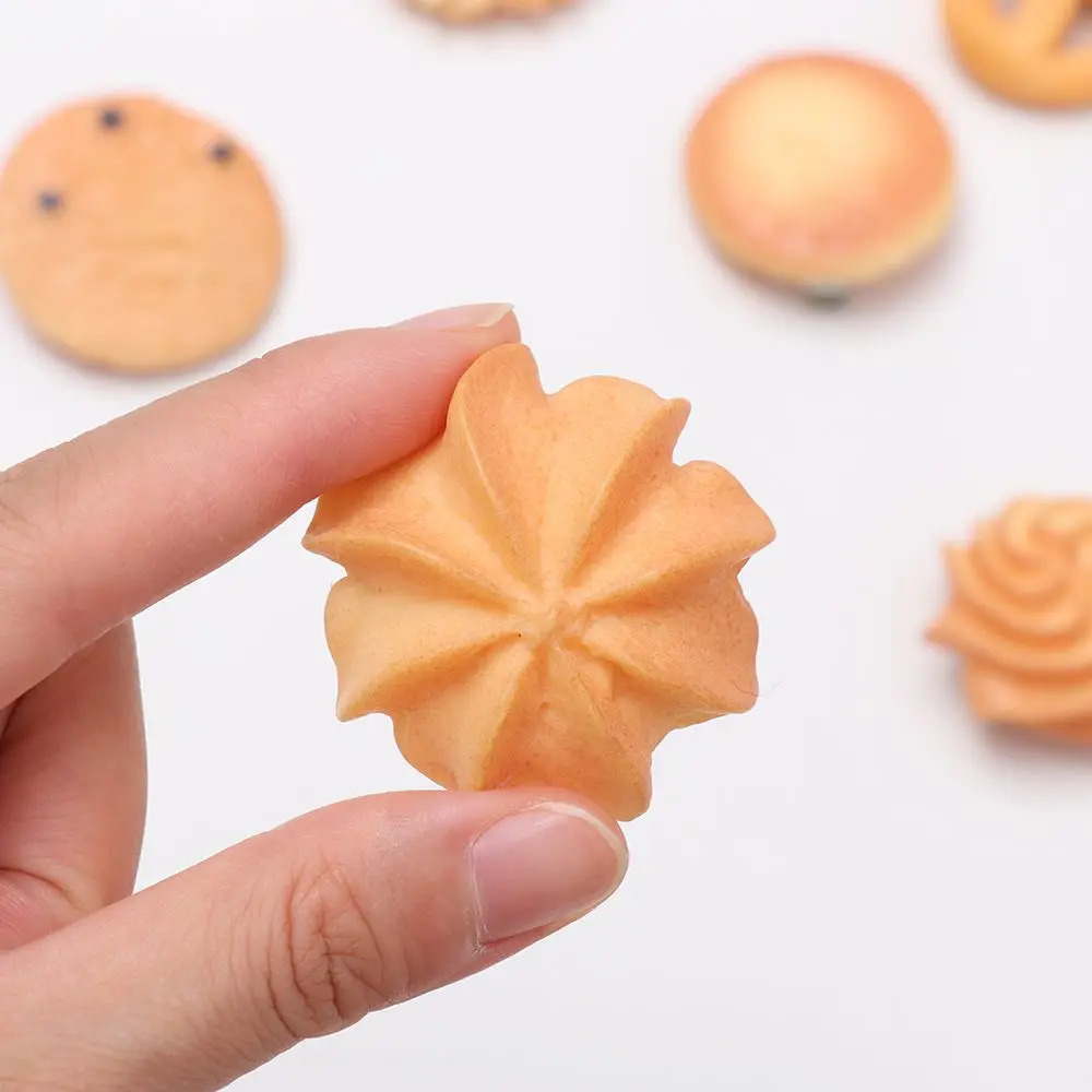 Fashion Cute Snack Individuality Bangs Party Supplies Cookies Hairpin Biscuit Hair Clip Hair Accessories