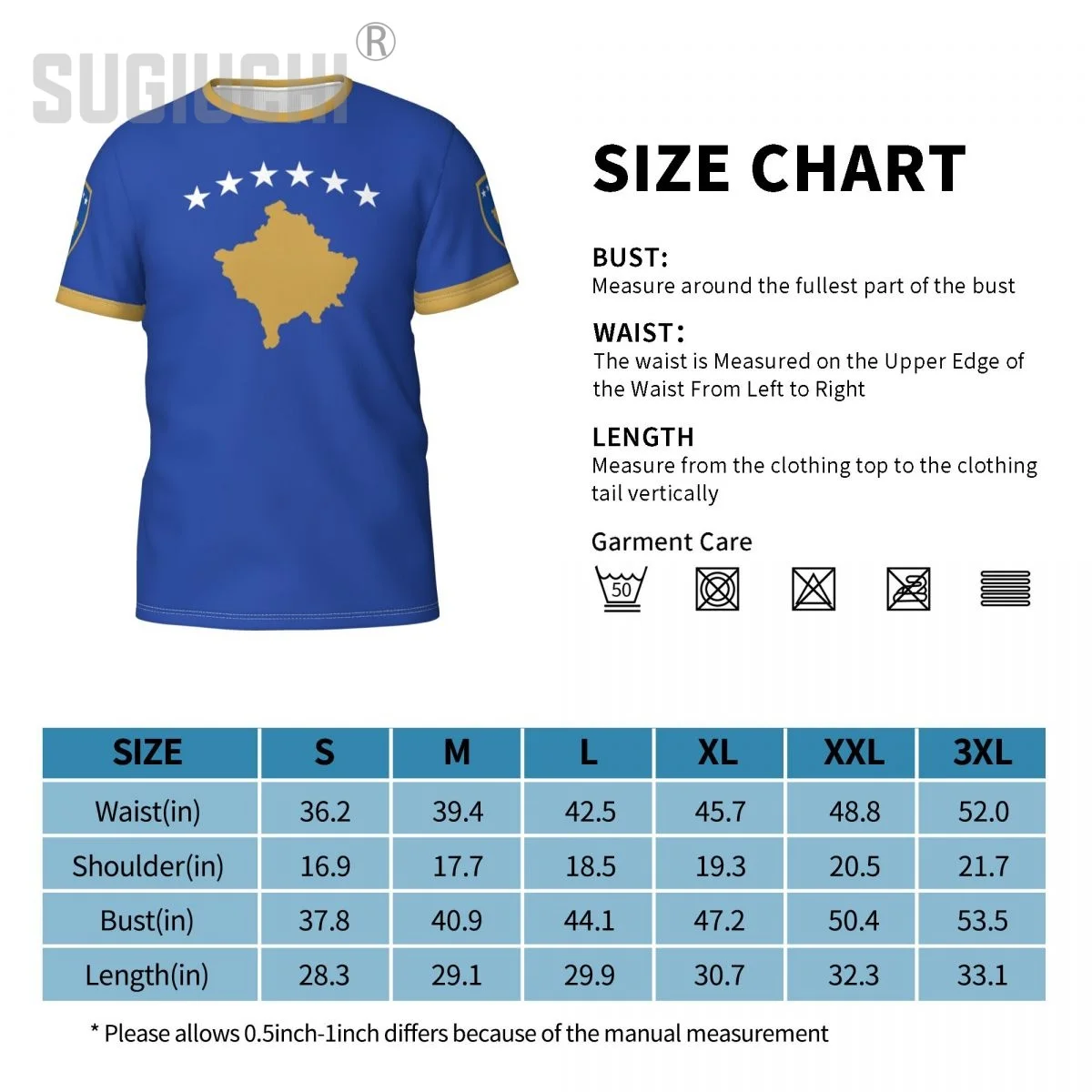 Custom Name Number Kosovo Flag Emblem 3D T-shirts For Men Women Tees team Clothes Soccer Football Fans Gift T shirt