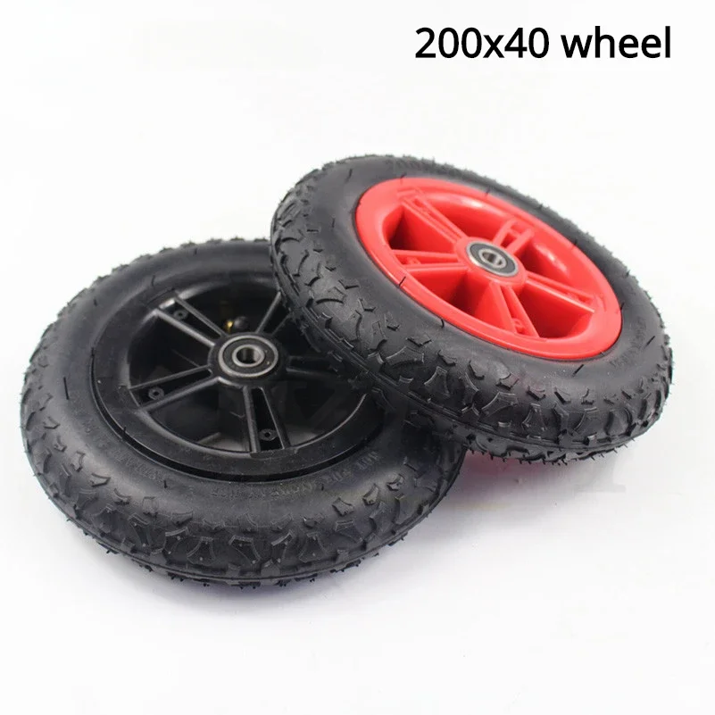 200X40 Inner Tube Outer Tire 200*40 Pneumatic for Folding Bicycle Scooter Car Motorcycle Accessories Baby\'s