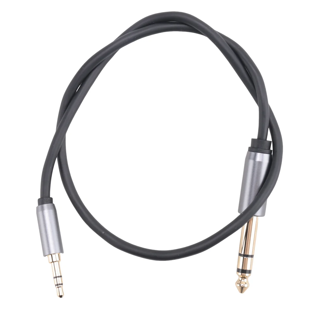 SVFE-gKabel Aux Jack 6.35mm hingga 3.5mm Kualitas Tinggi untuk Keyboard Elektronik Mixer Gitar Konektor Audio Suara Stereo