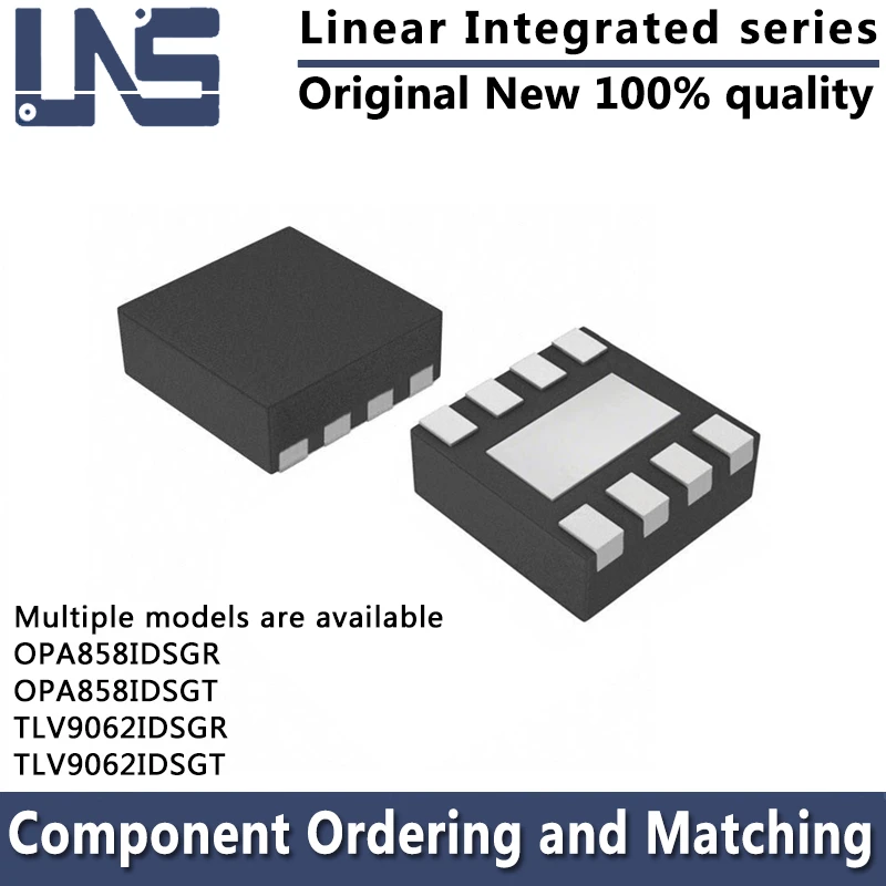 1PCS OPA858IDSGR OPA858IDSGT TLV9062IDSGR TLV9062IDSGT WSON-8 Linear amplifier