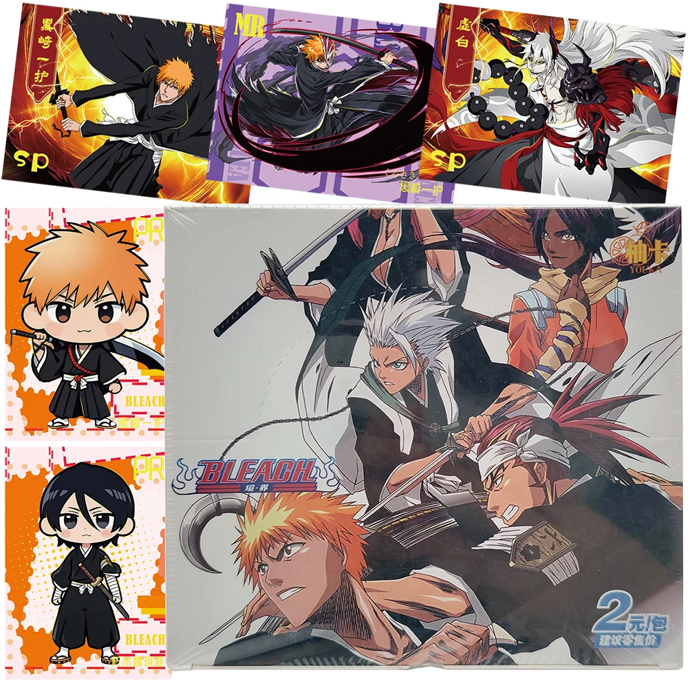 Bleach Collection Card Fans' Favorite Fantasy Anime Characters Inoue Orihime Kurosaki Ichigo Creative Cards Entertainment Toys