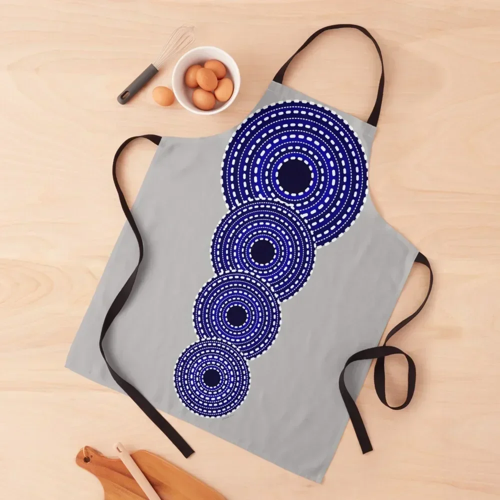 

African basketry inspiration Apron Waterproof women women's kitchens for kitchen useful Hairdresser Apron