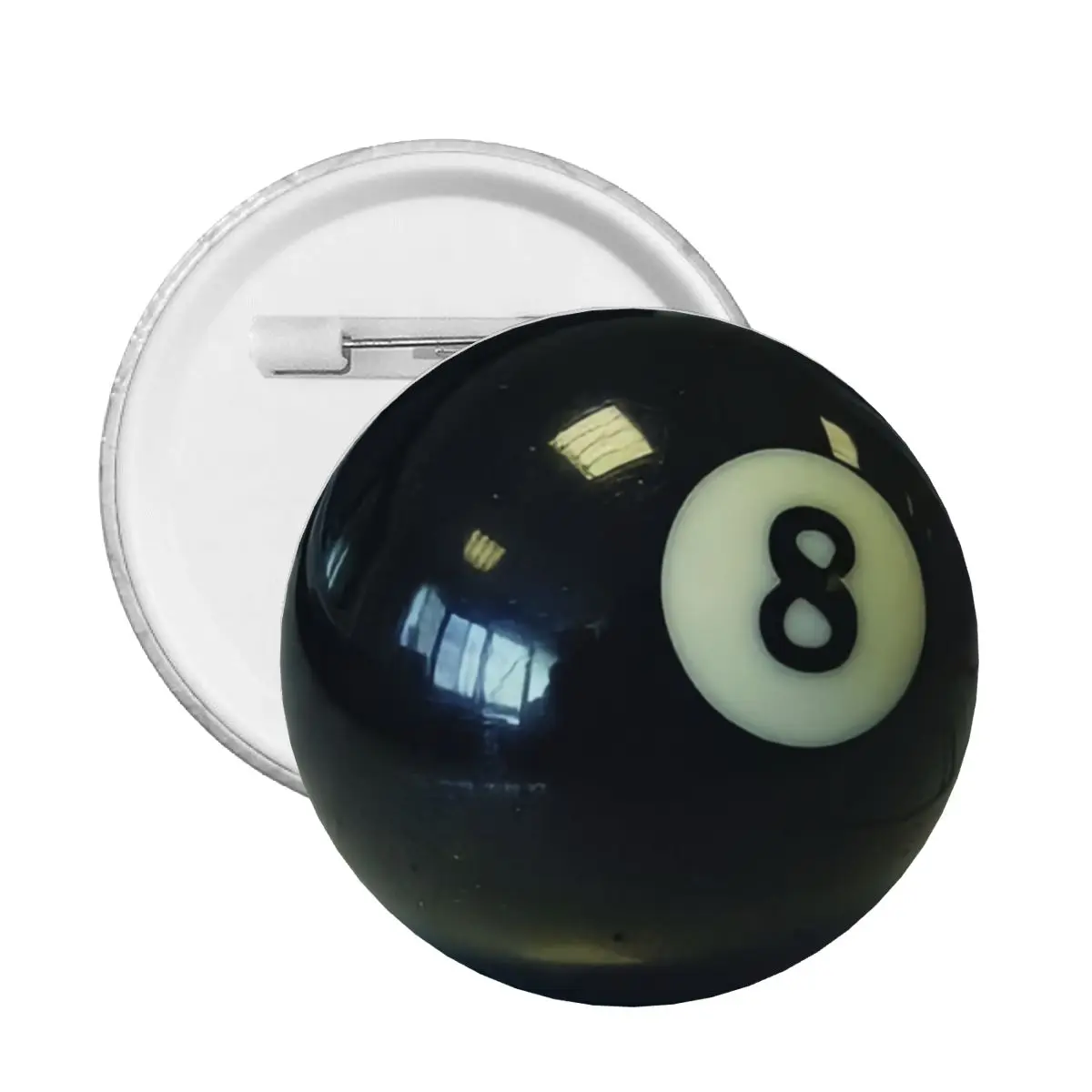 התאמה אישית של כפתור כדור 8 עבור ג 'ינס ביליארד גיגים
