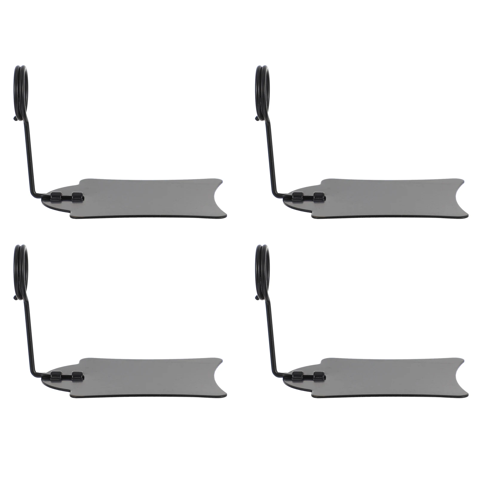 

5 Pcs Price Tag Clip Advertising Wire Display Folder Supermarket Clips Food Sign Holder Metal Reusable Clamp