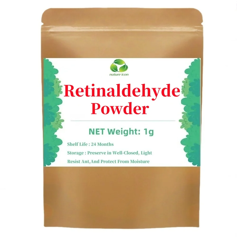 Hot Supply 1-10g Cosmetic Grade Retinaldehyde Powder Cosmetic Material