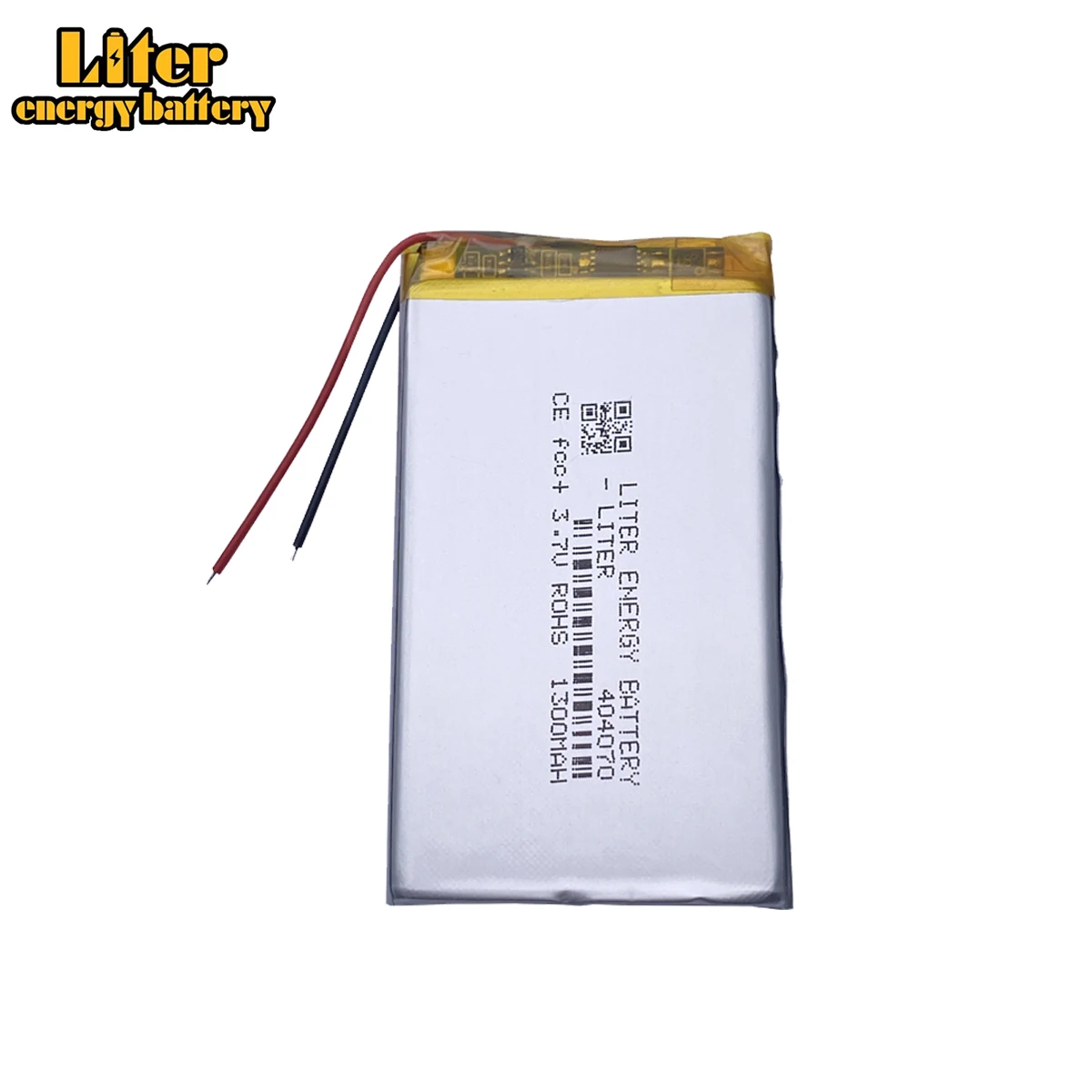 3.7V 1300mAh 384070 404070 Lithium Polymer Li-Po li ion Rechargeable Battery  For Mp3 MP4 MP5 GPS mobile