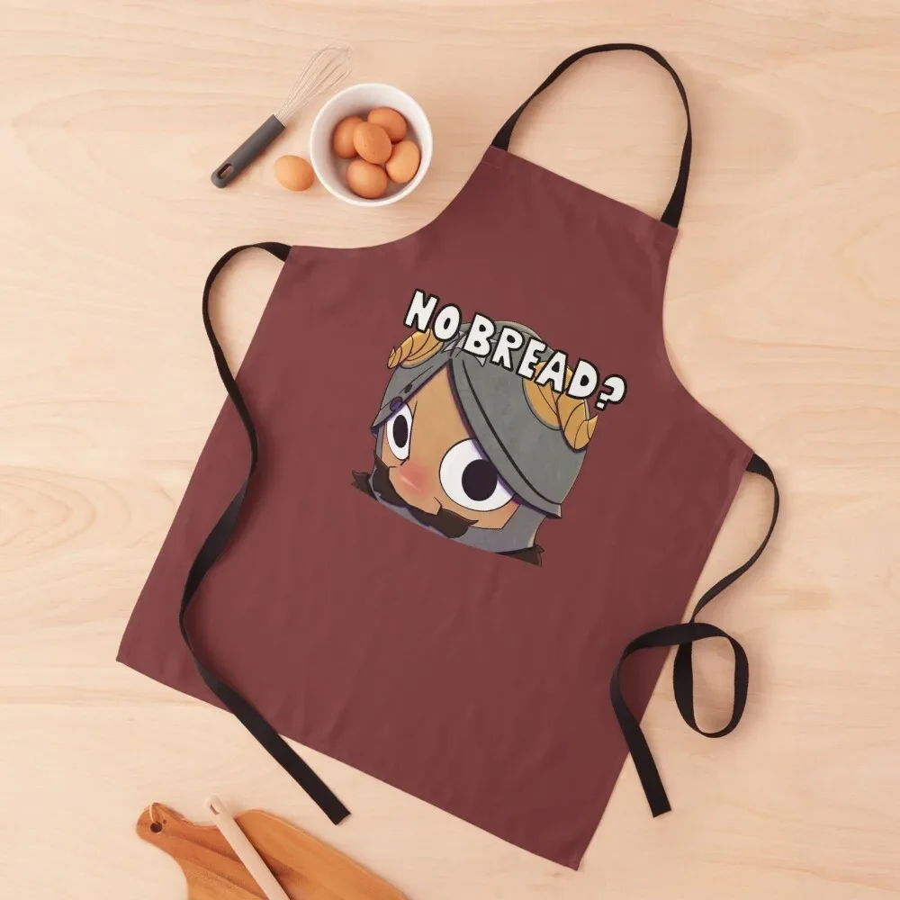 

No Bread Apron For Cosmetologist Kitchen Man Kitchen on the wall men's barbecue Apron