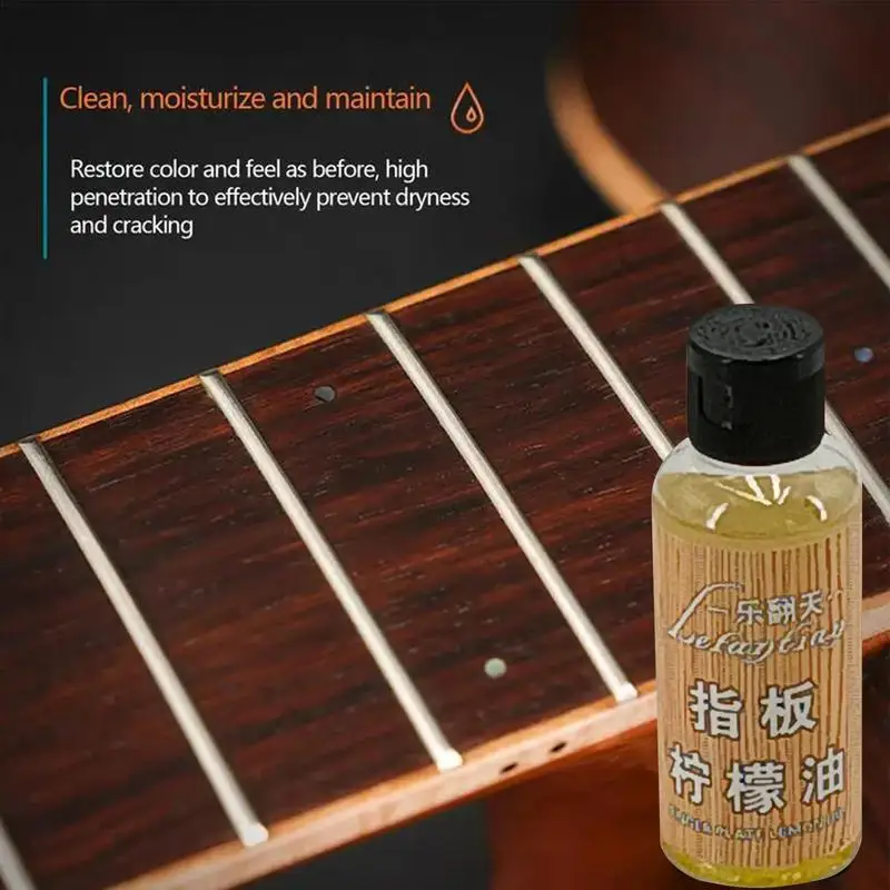 Fretboard Oil Guitar Cleaning Polish And Oil Care Musical Instrument Cleaner Guitar Oil Fingerboard Cleaning Oil For Instrument