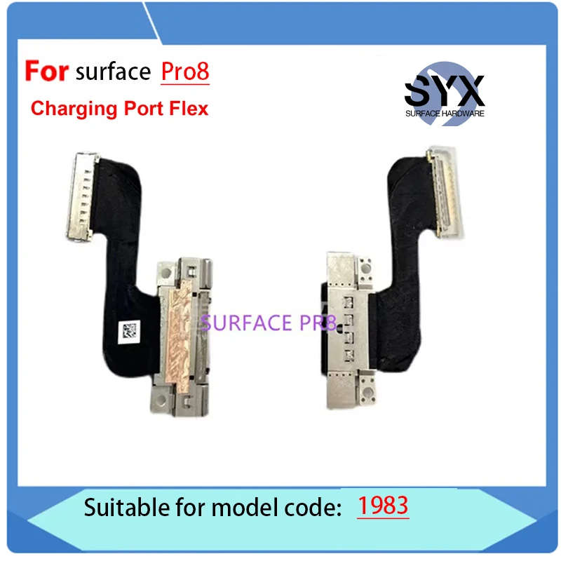 

For Microsoft surface pro8 charging port cable, 1983 power interface, charging tail plug cable with flexible cable replacement