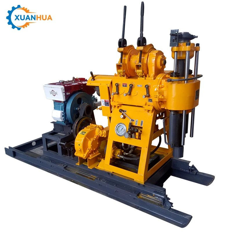 150m Mobile Water Well Drill Rig Portable Borehole Reverse Circulation Water Well Drilling Rig Machine