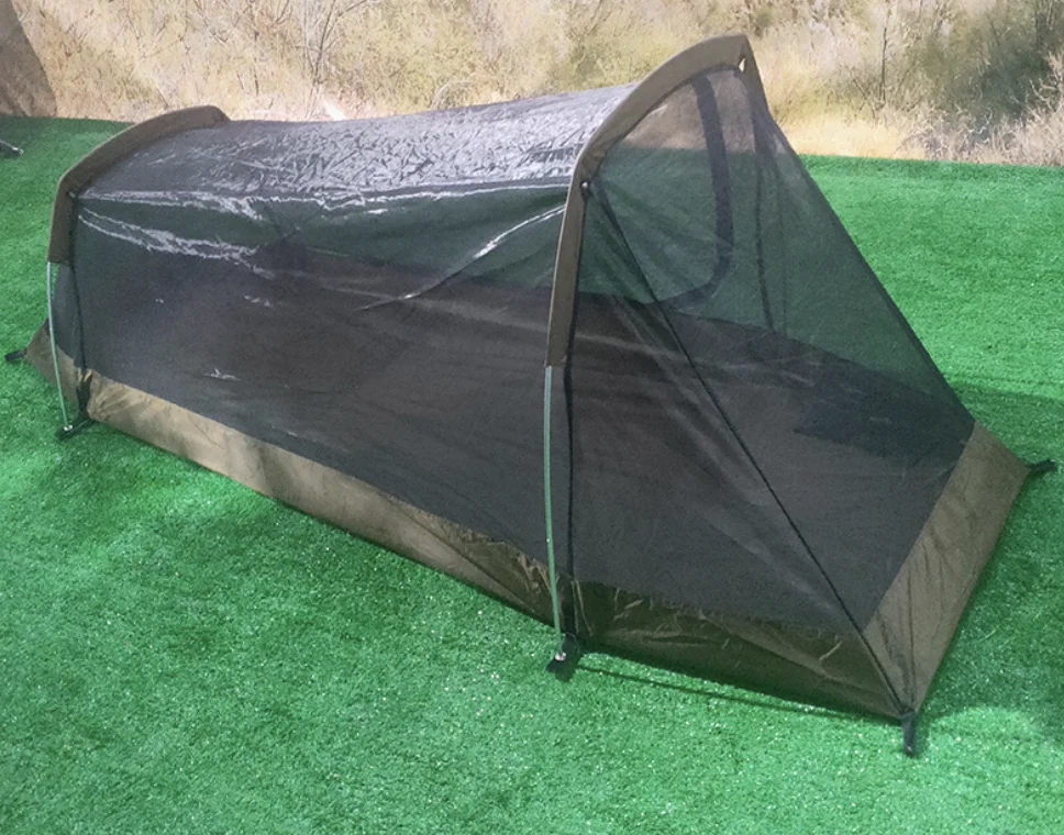 Easy to build Double-layer Tent for Outdoor Camping Factory Direct Sales  Customized Tunnel Tent