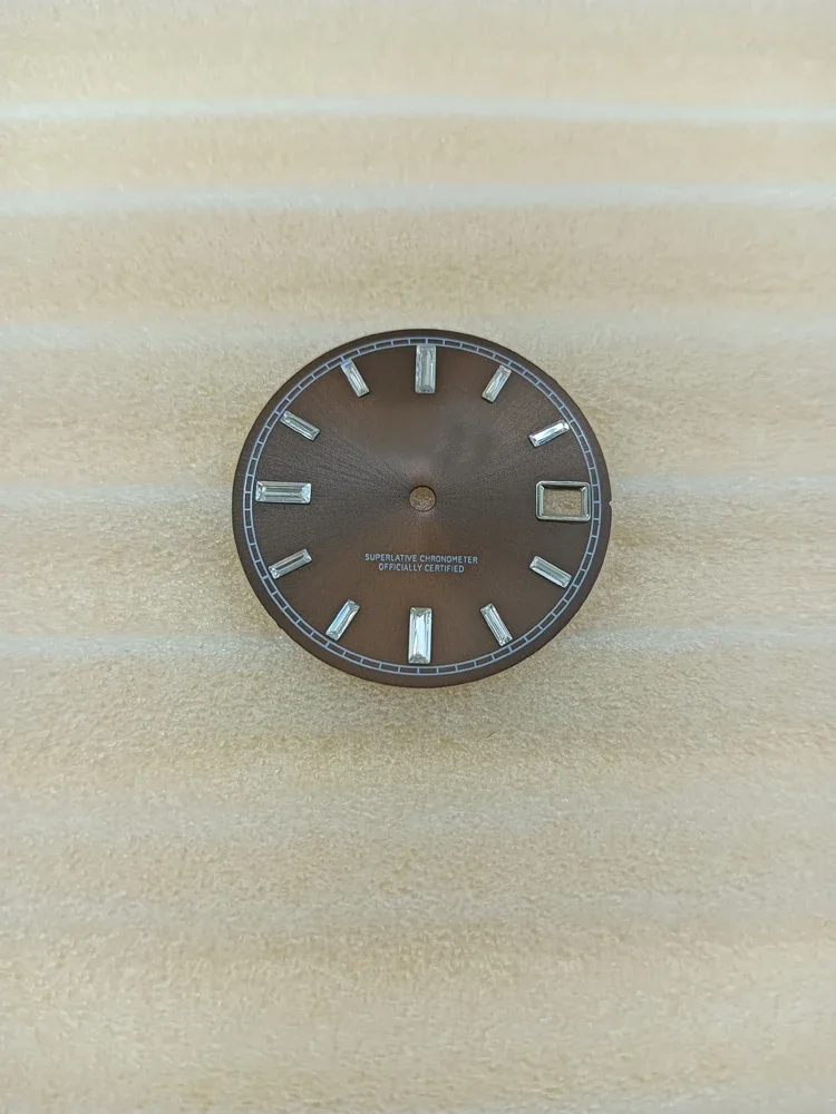 High Quality Sea Shell 28.5mm NH35 dial S dial suitable for NH35/NH36 movement watch accessories repair tool