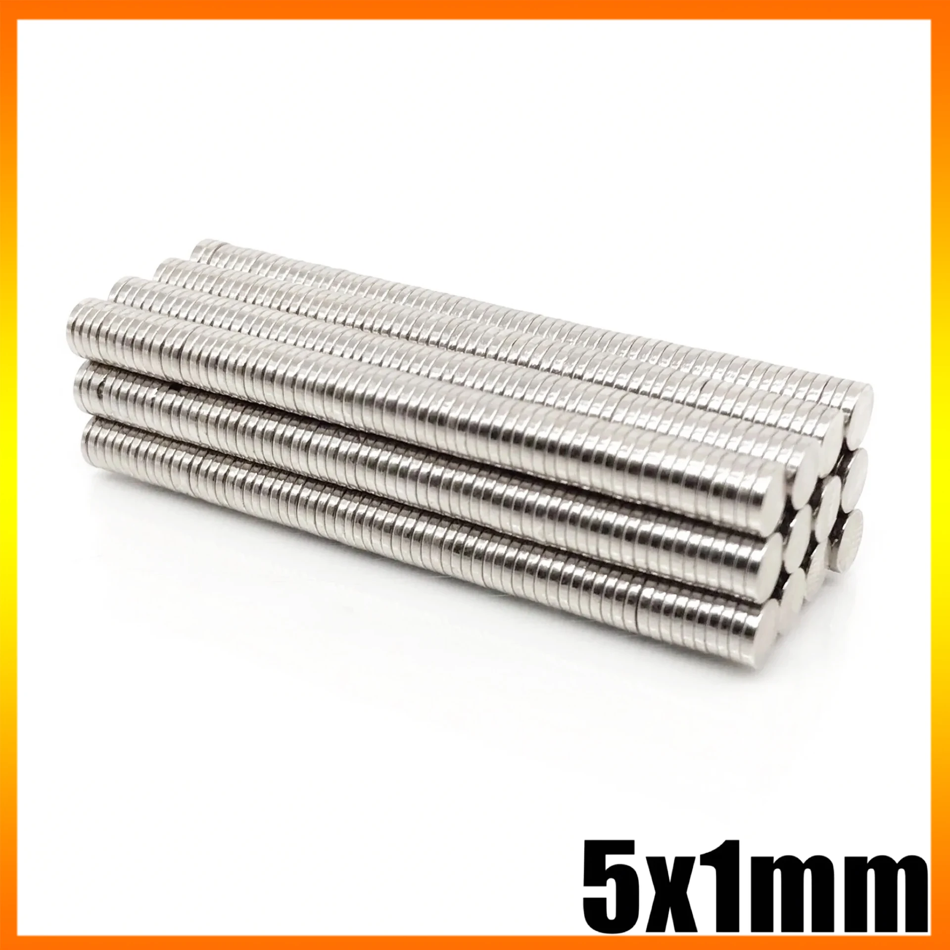 5x1mm Magnet  50-5000pcs Mini Small Thin Round Office Whiteboard Refrigerator Craft Diy Science Fridge 5*1mm Accessory