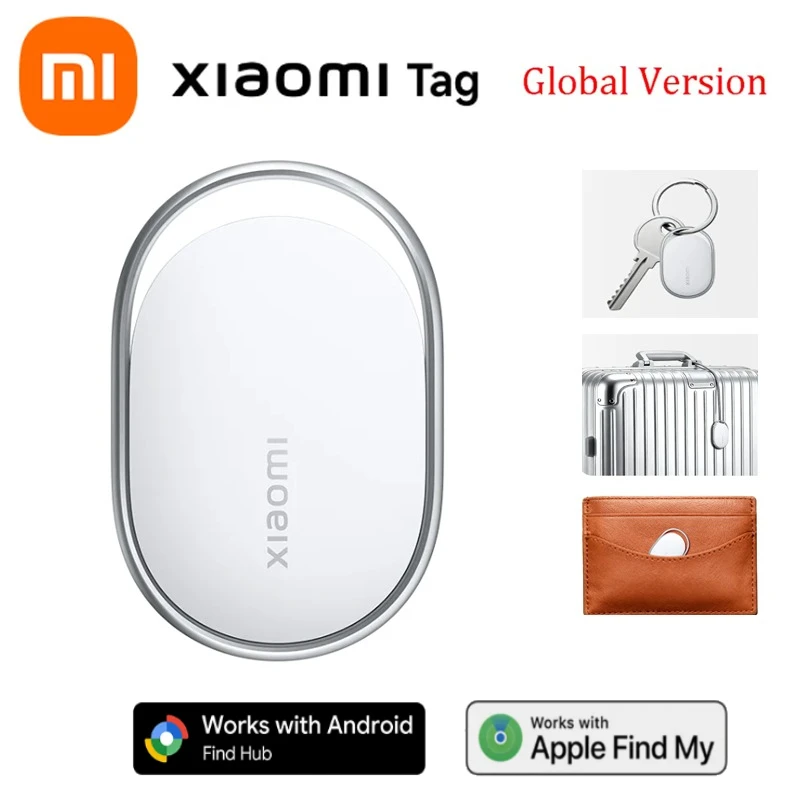 Xiaomi Tag Bluetooth 5.4 Anti Lost Device IP67 Dust and Water Resistance Works with Find My Android Apple Long-Lasting Battery