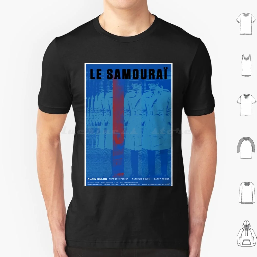 Le samourai (197)-filme cartaz design t camisa de algodão das mulheres dos homens diy impressão filme design gráfico filme tablet caso skins casos