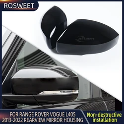 For Land Rover Range Rover Vogue L405 2013-2022 ABS Car Side Rearview Mirror Cover Reversing Mirror Trim Sticker Accessories