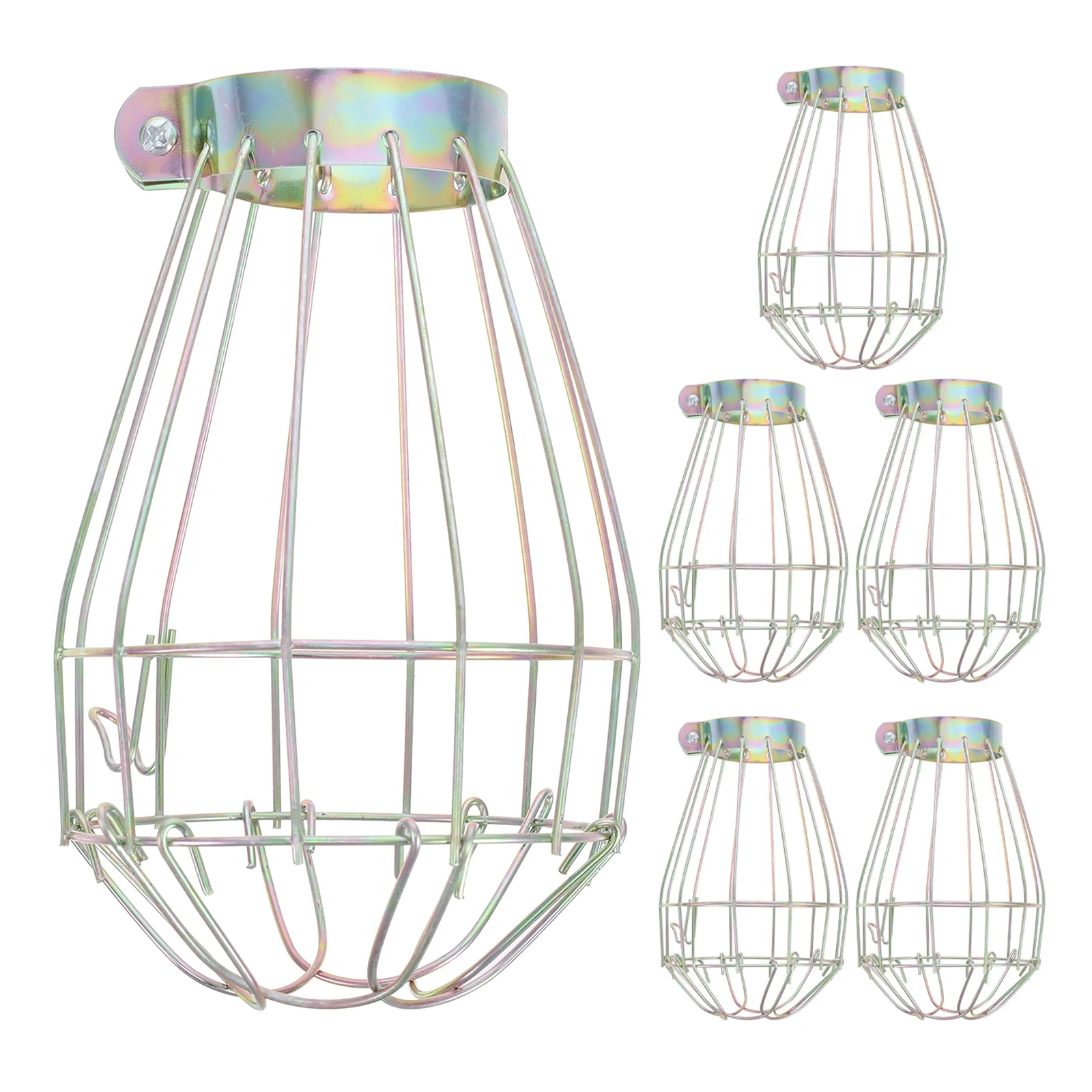 

6Pcs Reptile Lampshade Shell Insulation for Pet Cage Lizard Snake Comfort Environment Reptile Heat Lamp Cage