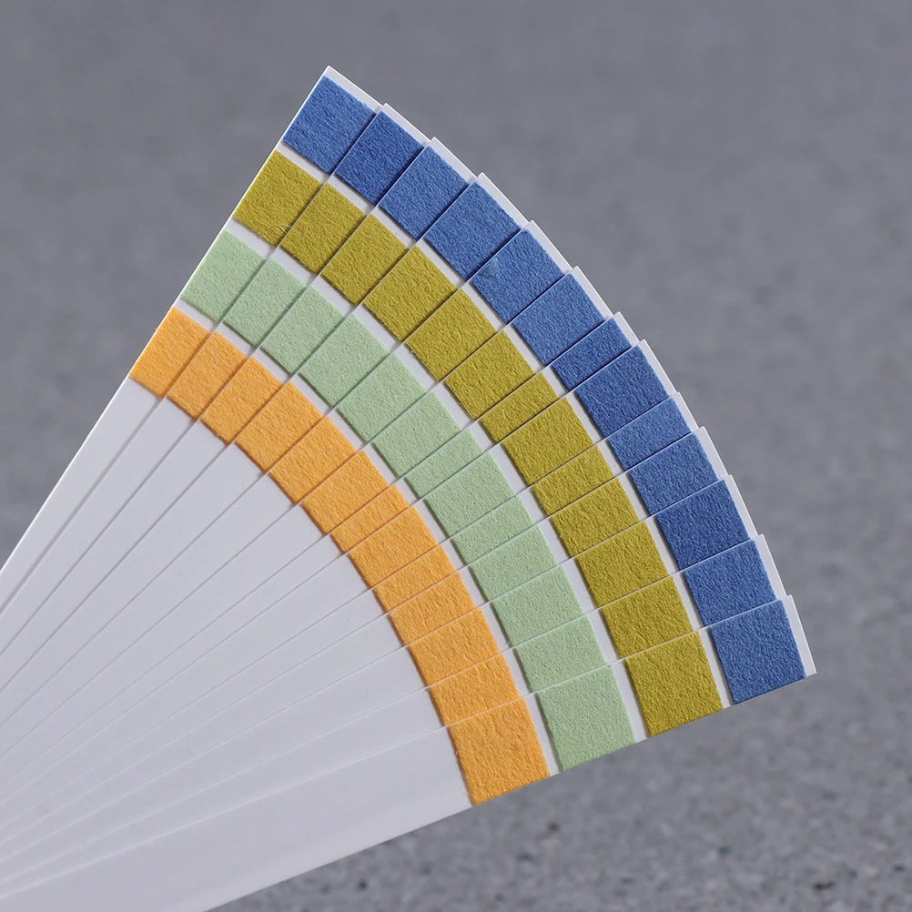 

100Pcs PH Test Papers 4-Color 0-14 High Quality Easy Carry Portable Testing Strip for Lab Outdoor Use PH Paper