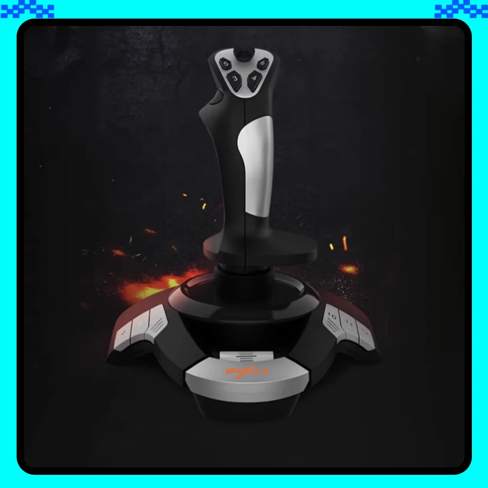 

PXN F16 имитация полета джойстика Microsoft моделирование соревнования обучение специальный игровой контроллер самолета для ПК подарки