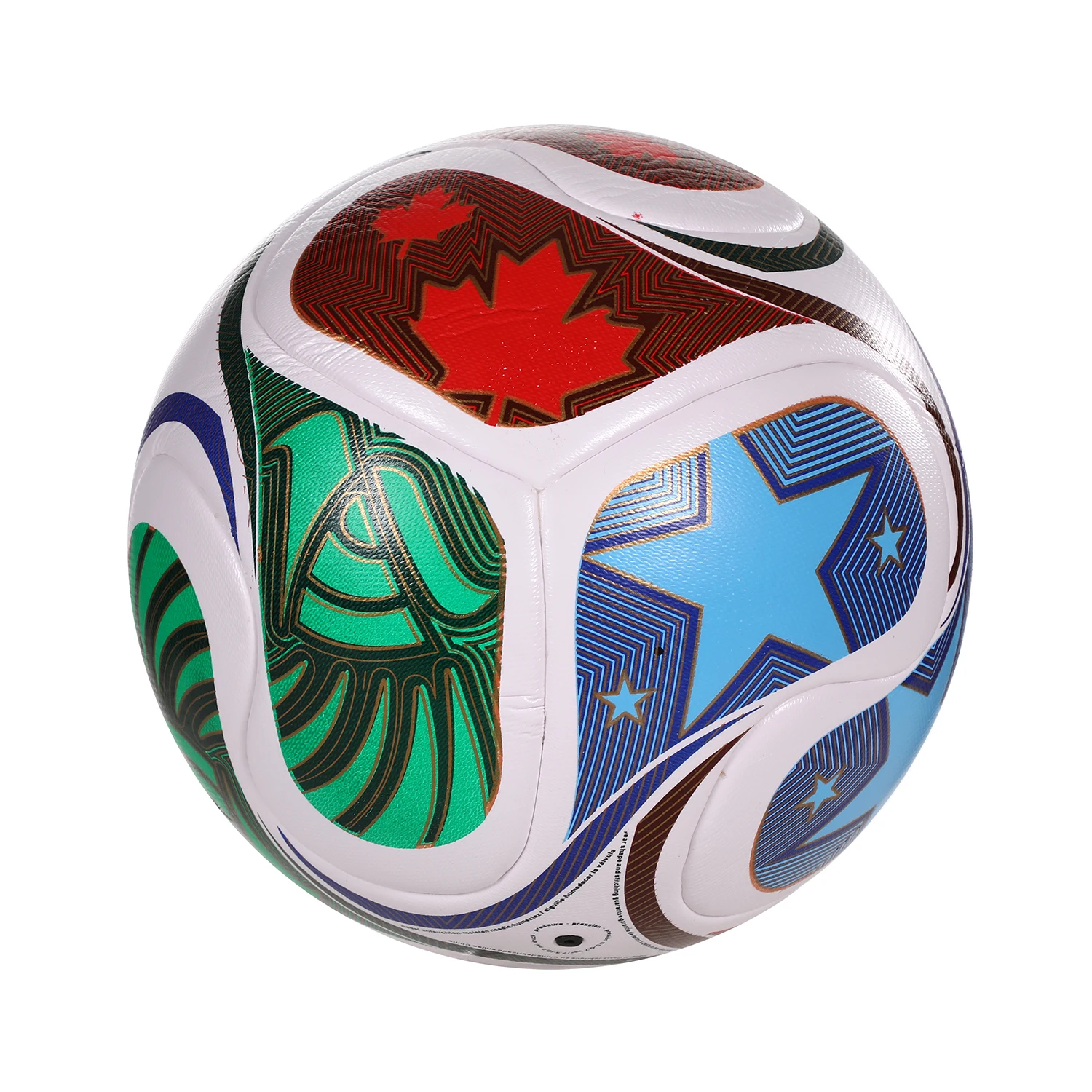 2023 Pallone da calcio di alta qualità Formato ufficiale 5 Materiale PU Senza soluzione di continuità Resistente all'usura Partita di allenamento Calcio Futbol Voetbal Bola