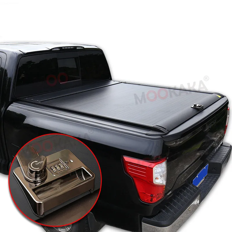 

Крышки багажника для Nissan Navara Titan, для Dongfeng Rich 6, крышка кузова пикапа, выдвижная роллетная шторка, крышка заднего отсека.