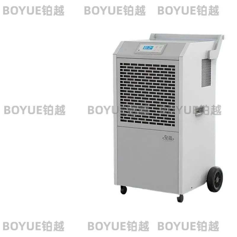 90L Industrial Dehumidifier for Basement Warehouse Workshop High Capacity Air Moisture Remover Heavy Duty Home Drying Machine