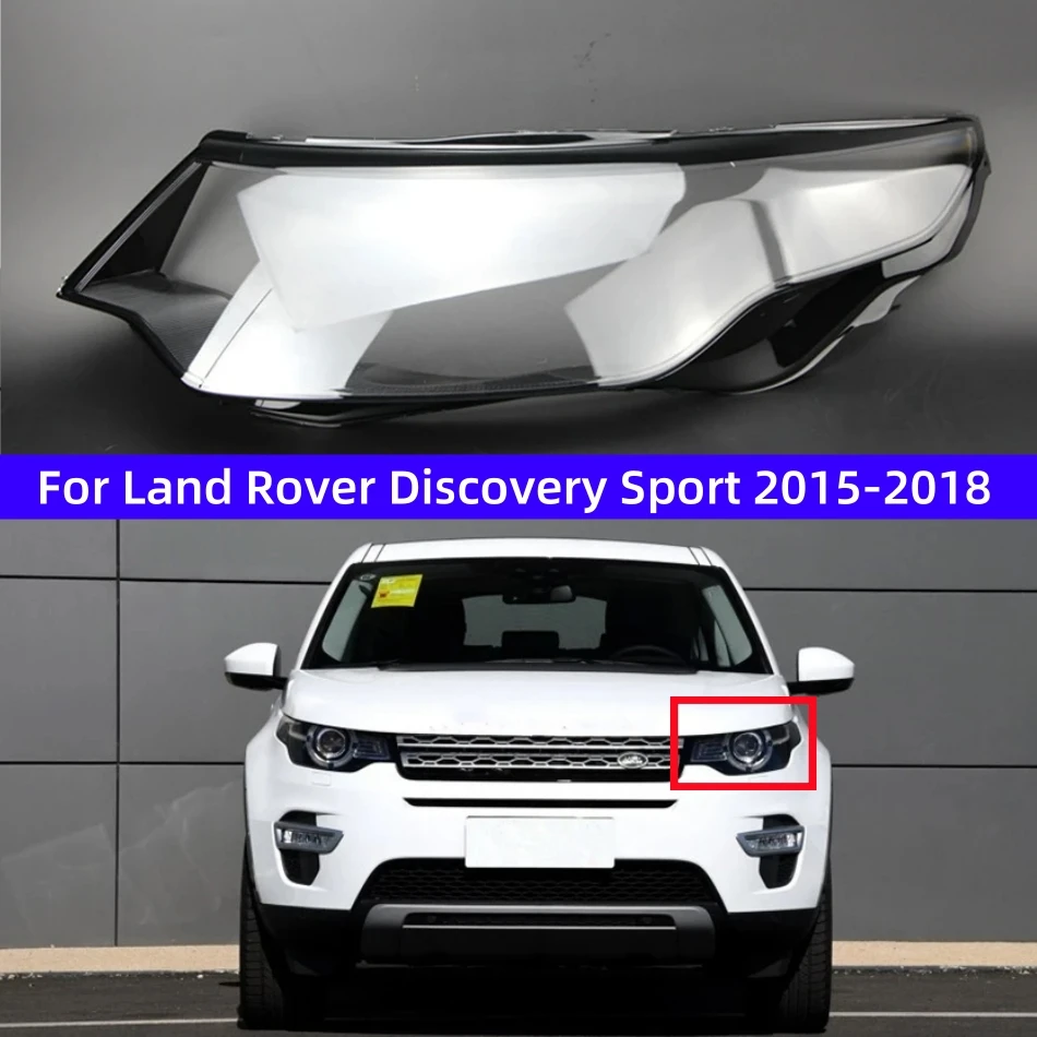 ランドローバーディスカバリースポーツ-2015-2016-2017-2018-車のガジェット交換透明-pc-ライトシェルヘッドライトガラス