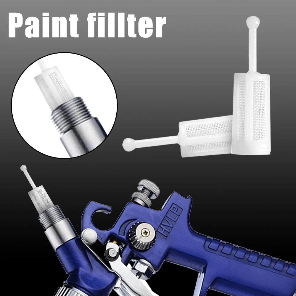 10/20pcs tipo di gravità in plastica pistola a spruzzo filtro a spruzzo diametro vaso 11mm lunghezza 36mm