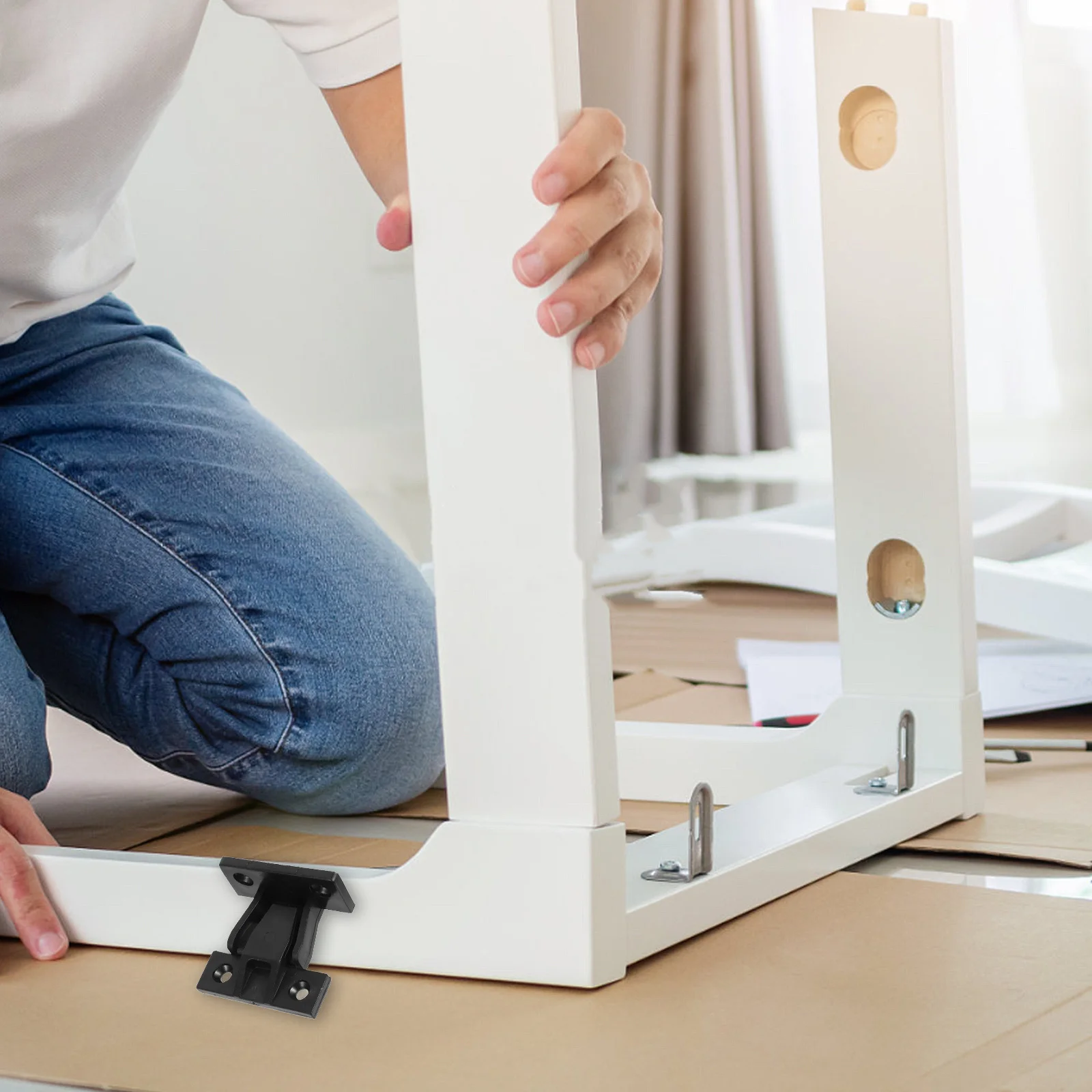 

Panel Clips Sturdy Abs Multi-Functional Buckle For Furniture Cabinet Wardrobe Shelves Hardwares Fittings Connector