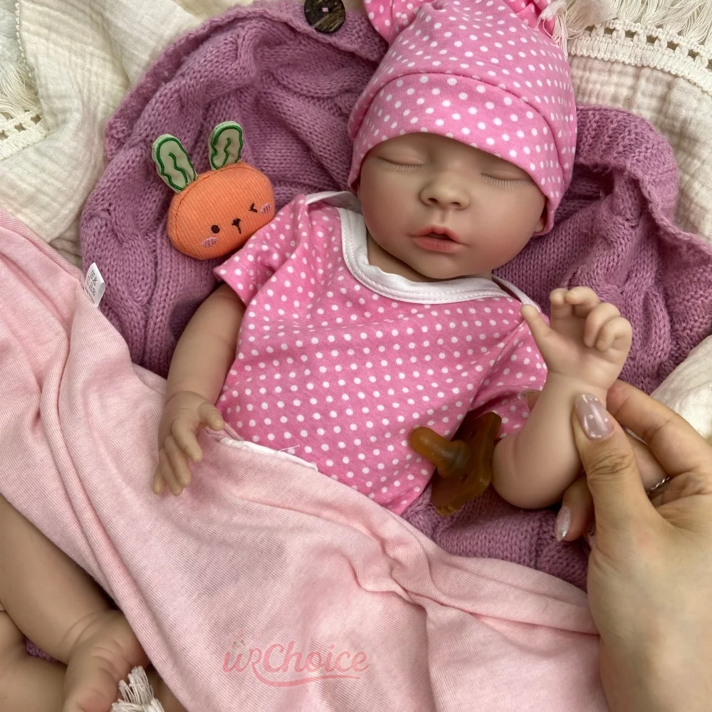 Realistic Handmade Soft Silicone Reborn Doll Adorable Exquisite Texture Details Premium Collectible Art Doll for Film Producers