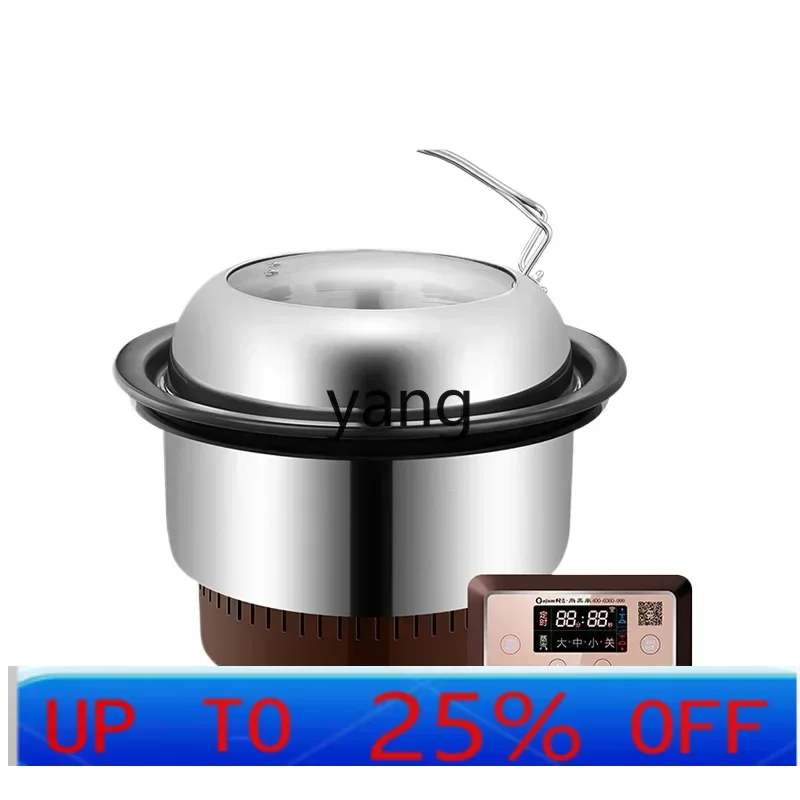 CX Electric Saucepan for Commercial Use Multi-Functional Hot Pot Sauna Pot Steaming and Cooking Lattice Maker