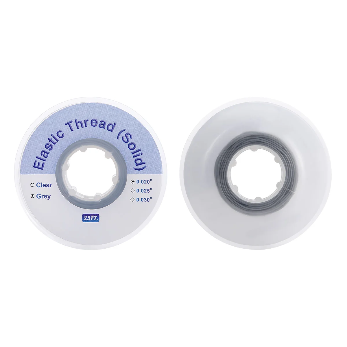 25 Fuß/Rolle AZDENT Dental Kieferorthopädischer Elastikfaden Solider Traktions-Ligaturdraht Power Tube Ortho-Drahteröhrchen Größe 0,020/0,025/0,030 – Detail 7