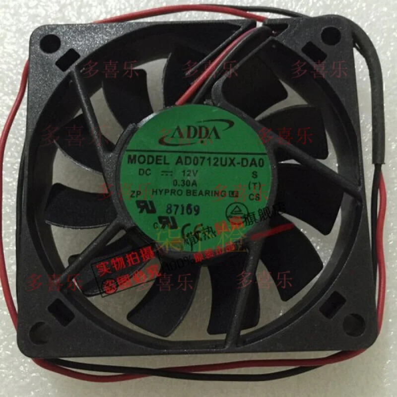 

ZMZM for ADDA AD0712UX-DA0 7015 12V 0.30A high air volume cooling fan #F18